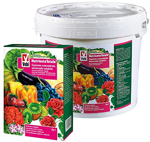 CONCIME IDROSOLUBILE N-P-K20-20-20+micro NUTRIENTE TOTALE 5 KG fogliare radicale AMDGarden