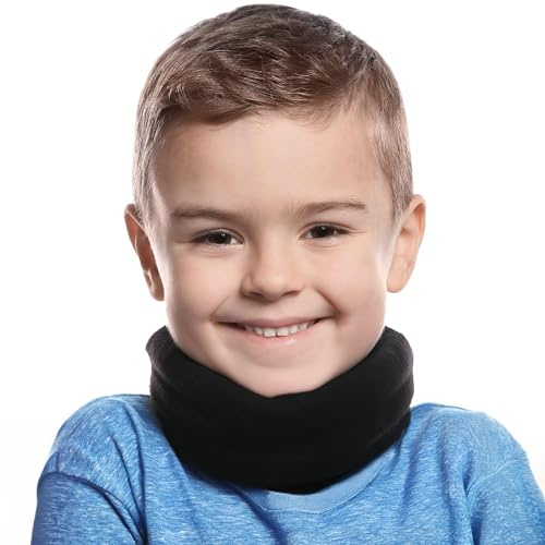 Tough Headwear Kids Scarf Boys Girls - Toddler Boy Scarf - Kids Neck Gaiter - Winter Gator Neck Warmer - Winter Ski Gear