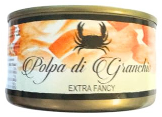 GR 170 POLPA DI GRANCHIO CRAB MEAT IDEALE PER PRIMI PIATTI E INSALATE DI MARE POLPA E 30% CHELE