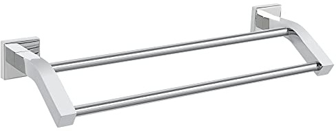 Alise Double Towel Bars, Wall Mount Towel Holder, Heavy Duty SUS304 Stainless Steel, Polished Chrome, 16 Inch