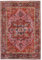 RugVista Georgia Oriental, Tappeto Moderno, Pelo Corto, 120 x 180 cm, Rettangolare, Qualità cert. OEKO-TEX Standard 100, Ciniglia, Corridoio, Camera da Letto, Cucina, Salotto, Ufficio, Rosso/Rosa