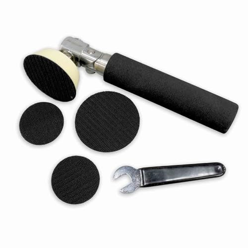 Hurricane Turning Tools, Deluxe Schüsselschleifer-Set für Drechsel-/Holzdrehmaschine