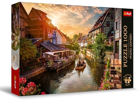 Trefl - Puzzle 1000 Das kleine Venedig in Colmar, Frankreich, Premium Plus