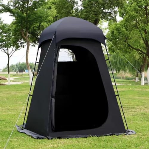 Tragbares Camping-Duschzelt mit Toilette, Angelplatz und Umkleidekabine - Inklusive 20L Wassersack - Ideal für Wandern und Picknick