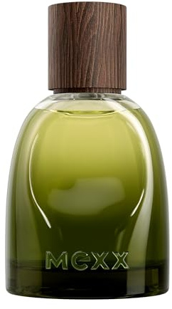 Mexx Inspired Nature Eau de Parfum för män, träig vattendoft för honom med stämningshöjande egenskaper, 50 ml