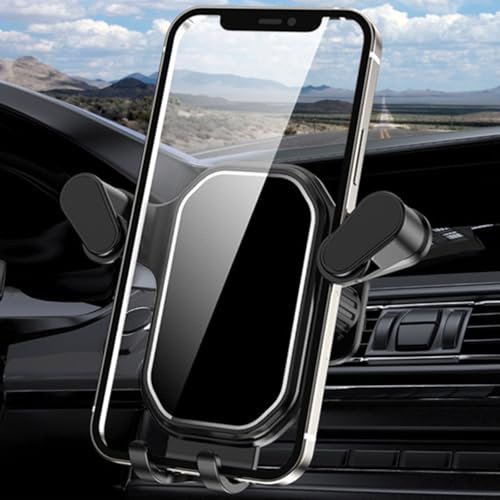 LDJYEONS Handyhalterung Auto, Handyhalter für Autos Lüftung mit, 360° Drehbar, KFZ Autohalterung für iPhone, Galaxy und Andere Android Smartphone