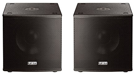 2 x FBT Subline 112SA Subwoofer PA Speaker (Bundle)