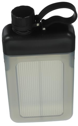 Yardwe Bouteille Deau Plate Pour Sports De Plein Air Couvercle Anti-fuite 450 Ml Pour Salle De Sport Voyage