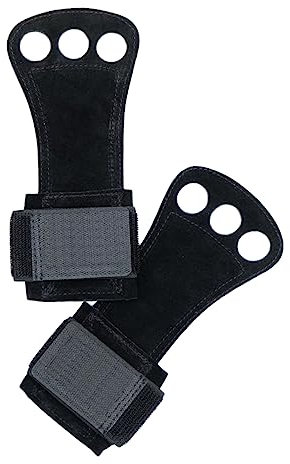 KOMBIUDA Gewichtheberhandschuhe Für Fitnessstudio Crosstraining Und Powerlifting Mit Handgelenkstütze Atmungsaktiv Und Leicht Paarhandschuh Schwarz