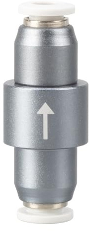 Quick Connect Aluminium-Rückschlagventile für CO2-Systeme, stoppen Rückfluss in Aquarien
