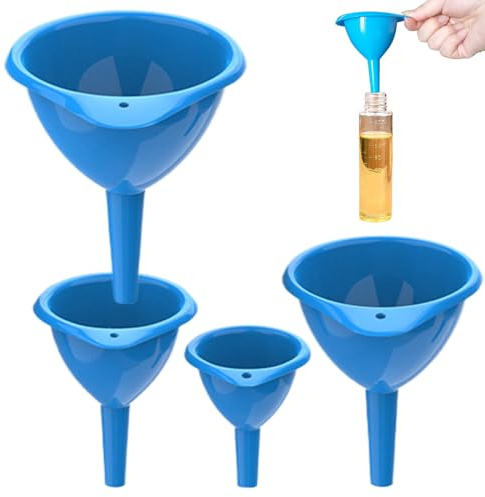 Imbuti Per Riempire Bottiglie – Set Di imbuti Resistenti Al Calore, Strumento Da Cucina Multiuso, Ingredienti Secchi Di Marmellata Di Olio Di Polvere Liquido Facile Da Netto