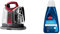 Bissell 36988 SpotClean ProHeat - Pulitore portatile per tappezzeria, moquette, sedili auto e altro + Formula Detergente Spot & Stain per Spotclean, 1 Liter, Combinazione, Blu (Blau)