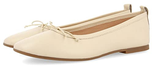 GIOSEPPO Ballerine Nere in Pelle per Donna pierbach, Biancaneve, 38 EU