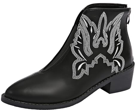 Botas de Campo,Botas Equitacion Mujer Comodos Casual Suela de Crepe Antideslizante Confortables Botines Western Botines Estilo Punk Trekking Zapatos con Plataforma Senderismo