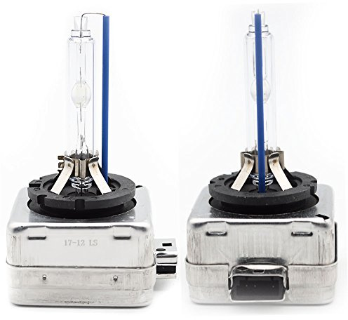 BeiLan 2 pièces D1S Phares de Voiture HID Ampoules au Xénon 8000K Lumière Blanche Froide Super Brillant 35W 12V Remplacer pour Halogène ou LED Ampoule de Phare Extérieures auto