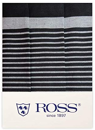 Ross - Exclusiv - Geschirrtücher Halbleinen - 0914-3er-Pack (50 x 70cm Schwarz)