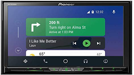 Pioneer AVH-Z9200DABAN lettore multimediale 2 DIN, ClearType-Touchscreen da 7 pollici, connessione con smartphone, USB, Bluetooth, equalizzatore grafico a 13 bande, incl. antenna DAB