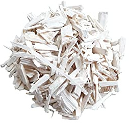 mamikatou Copeaux de Bois paillage Déco Blanc 10l