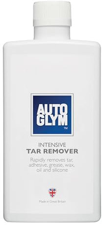 Autoglym Intensive Tar Remover, 500ml - Tar Remover Car Care Cleaner Removes Sticky Substances from Car Paintwork and Surfaces, Including Tar Spots, Glue Residue, Pen Marks, Oil and Fuel Stains