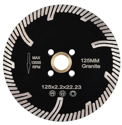 Casaverde 125mm Diamond Cutting Disc,Diamond Blade for Granite and Marble