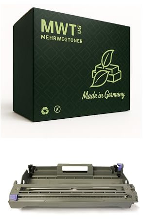 Mehrwegtoner Trommel Trommeleinheit kompatibel für Brother MFC7320 MFC7340 MFC7440 MFC7840 DR2100 Black Schwarz
