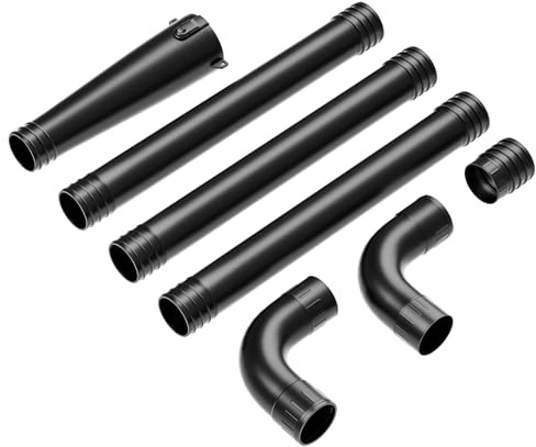 Litheli Gutter Cleaning Kit (Blower Accessory, Compatible with Litheli Brushless Blower) – Tool-Free Assembly, 2.2 m (7.2 ft), for Cleaning House Gutters