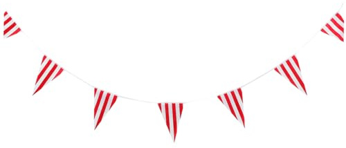 BESPORTBLE Bandierine Triangolari Per Carnevale Striscione Strisce Per Feste Decorazione Festa Carnevale Da Circo Bandierine in Filo s