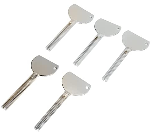 Masyrt Tubenausdrücker aus Metall, Tubenausdrücker für Zahnpasta aus Edelstahl, Manueller, Arbeitssparender Cremeausdrücker, Haushaltshelfer, Zum Einschieben des Tub