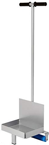 DEWEPRO® Anpresswalze Breite: 350mm - Andrückwalze zum optimalen Verkleben und Fixieren von Bodenbelägen und Entkopplungsbahnen - Spezialwerkzeug für Bodenleger