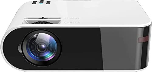 ONOTEC Mini Projector, WiFi Movie Projector with Synchronize Smartphone Screen with 1080P Support and 300’’ Video Projector Support HDMI, USB, Laptop