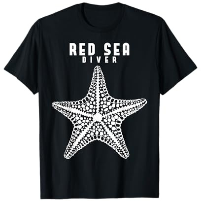 Tauchen Seestern Ägypten Rotes Meer Taucher T-Shirt