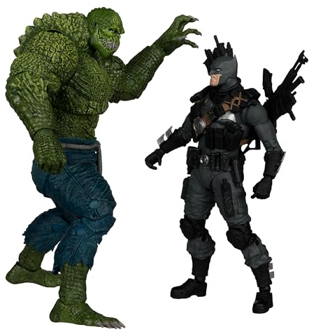McFarlane DC Multiverse Collector Edition Actionfiguren 2er-Pack #03 Batman vs. Killer Croc 18 cm