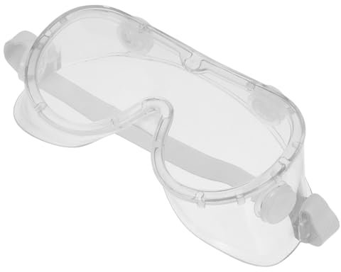 HEALEEP Schutzbrille Brillen Reinigen Wissenschaftsbrille Laborbrille Chemie Arbeitsbrillen Für Männer Augenschutz Beim Schießen Arbeitssonnenbrille Für Herren Transparent Plastik