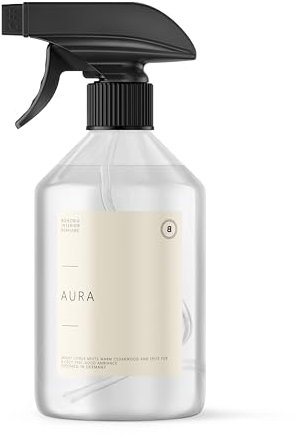 BOHORIA® Room Spray Air Freshener Spa Series - Stimulating and Fresh Room Fragrance for a Unique Fragrance Experience - (500 ml, Aura)