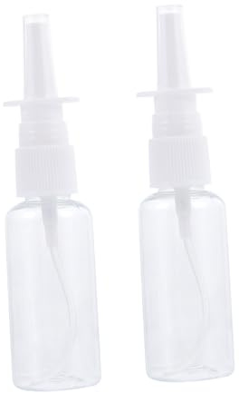 SOPOTUTU 2 Bottiglie Spray Nasali per Plastica Strumenti per Pulizia del Naso Riutilizzabili Nebulizzatore Nasale per Quotidiana Mucosa e Congestione
