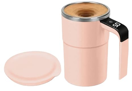Självrörande Kaffemugg 38cl Vatten Automatisk Blandning Dryckeskärl