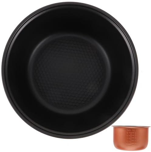 jojofuny Doublure de Cuiseur à Riz Électrique Alliage Aluminium Antiadhésif Pot Intérieur Épais pour Autocuiseur Accessoire de Cuisson Portable