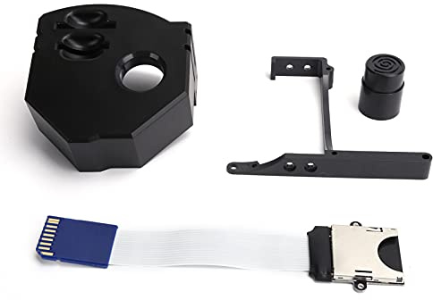 Taidda Adaptateur D'extension de Carte Mémoire pour Dreamcast, Kit de Montage D'impression 3D, Support de Mise à Niveau Gdemu (BLACK)