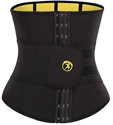 SEXYWG Schlankheitsgürtel Damen Sweat Waist Trimmer Bauchtrainer Schweißgürtel Neopren Bauch Trainingsgerät Waist Belt