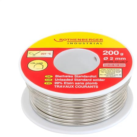 ROTHENBERGER Industrial bleifreies Standardlot , 200g , Ø 2 mm, 1000002556