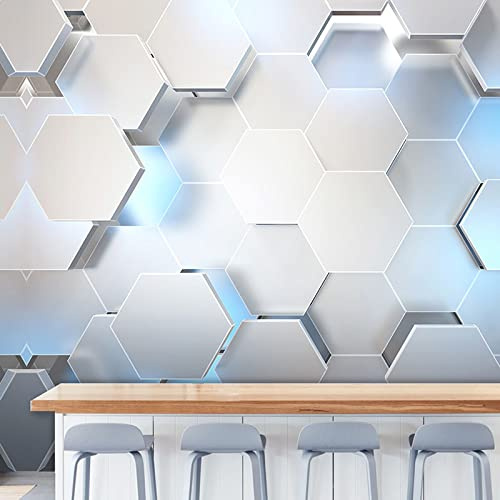 5D Three Dimensional Geometric Bumpy Technology Background Wallpaper Internet Cafe Internet Cafe Gaming Gaming 3d wallpaper paste living room the Home Restaurant wall for bedroom Mural-400cm×280cm