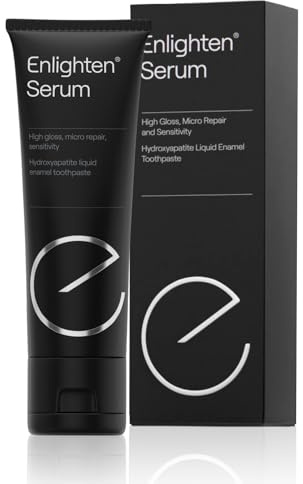 Enlighten Serum - Restorative Toothpaste for Sensitive Teeth, 75 ml - Suitable for Daily Use, Enamel Repair, Vegan Formula with Hydroxyapatite, Protection and Regeneration