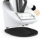 Siegvoll Gleitbrett für Thermomix TM6 TM5 Gleiter müheloses Verschieben Rollbrett aus Acryl - Schwarz Hochglanz