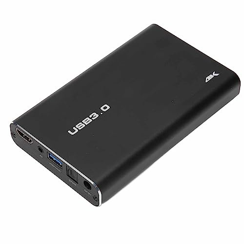 Lettore Multimediale 4K con Telecomando, Lettore Multimediale Digitale Ultra HD con Riproduzione Automatica in Loop per Scheda di Memoria Unità USB, 5 GB Spazio Archiviazione Integrato(Unione Europea)