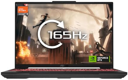 ASUS TUF 16 FA607PI 16.0 QHD+ WQXGA 165Hz Gaming Laptop (AMD Ryzen 9-7845HX, NVIDIA GeForce RTX 4070 Laptop GPU, 16GB RAM, 1TB PCIe SSD, Windows 11 Home)
