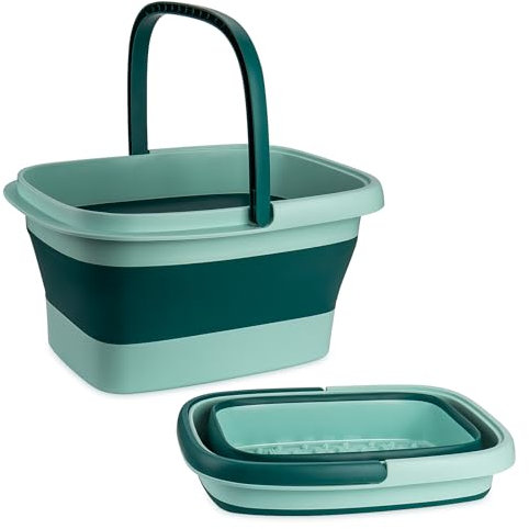 Bain de Pieds Portable Pliable Avec Poignée - Fonction de Massage Pour Pieds Détendus