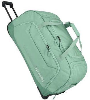 Travelite Reisetasche mit Rollen groß, XL, Kick Off, praktische Trolley Reisetasche mit Rollen für Urlaub und Sport, 77 cm, 120 Liter