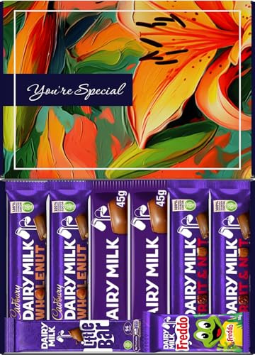 Chocolate Gift Box - Letterbox Hamper - For Kids - Him and Her (All Occasion - Dairy Milk)