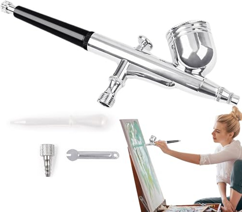 Airbrush för naglar Handhållen Mångsidig Sprutmaskin Med 0,3 Mm Munstycke