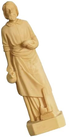 Fyrdyn Estatua de San José para vender casa, adorno pintado a mano, figuras de resina de casa, estatua de manualidades para dormitorio, jardín, sala de estar, decoración de mesa
